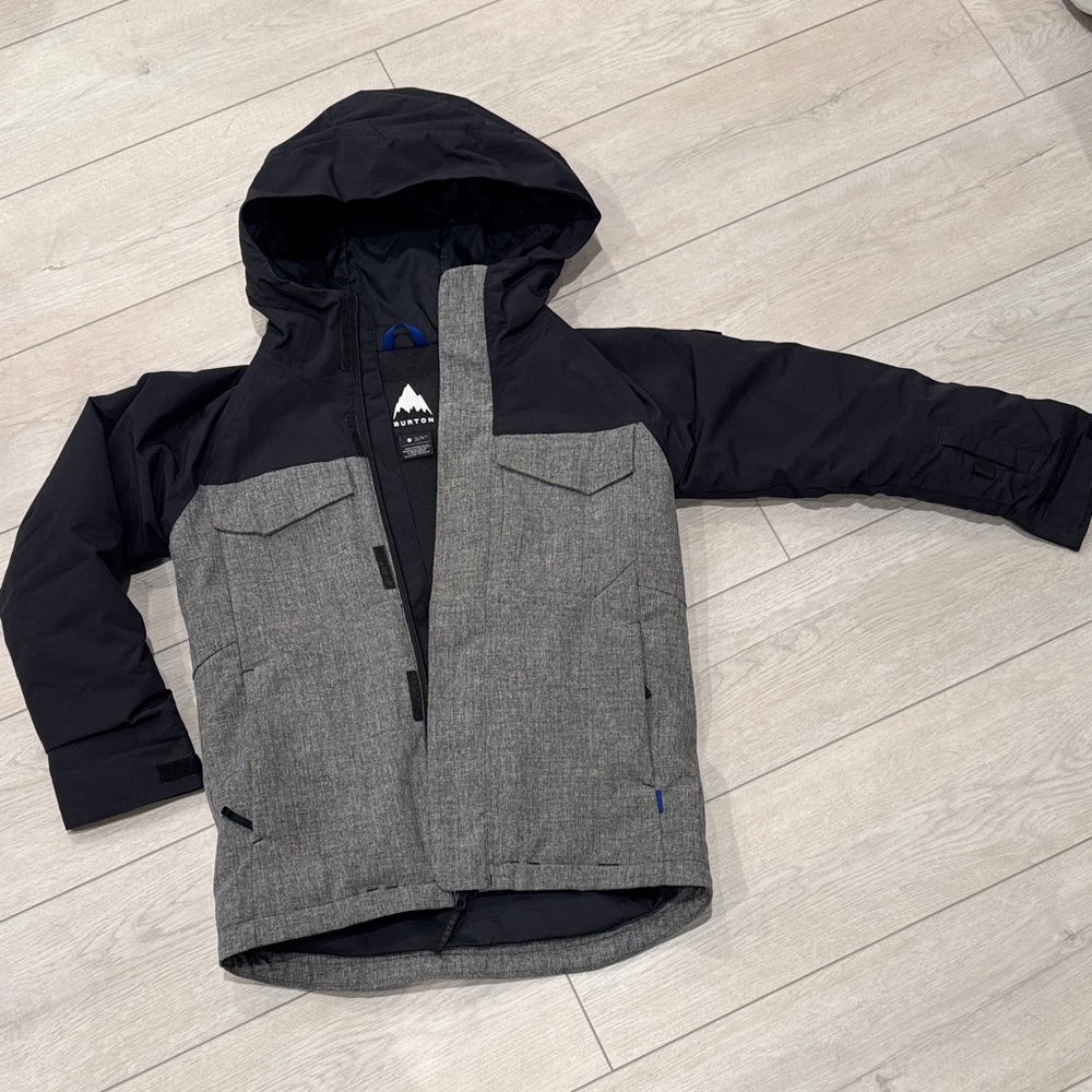 Burton Black and Gray Kids Jacket